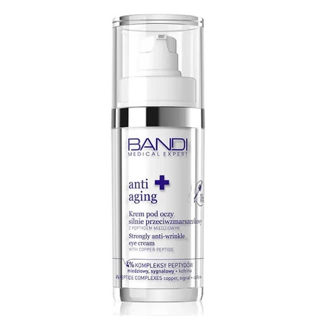 Medical Expert Anti-Aging, crème anti-rides pour les yeux avec peptide de cuivre, 30 ml