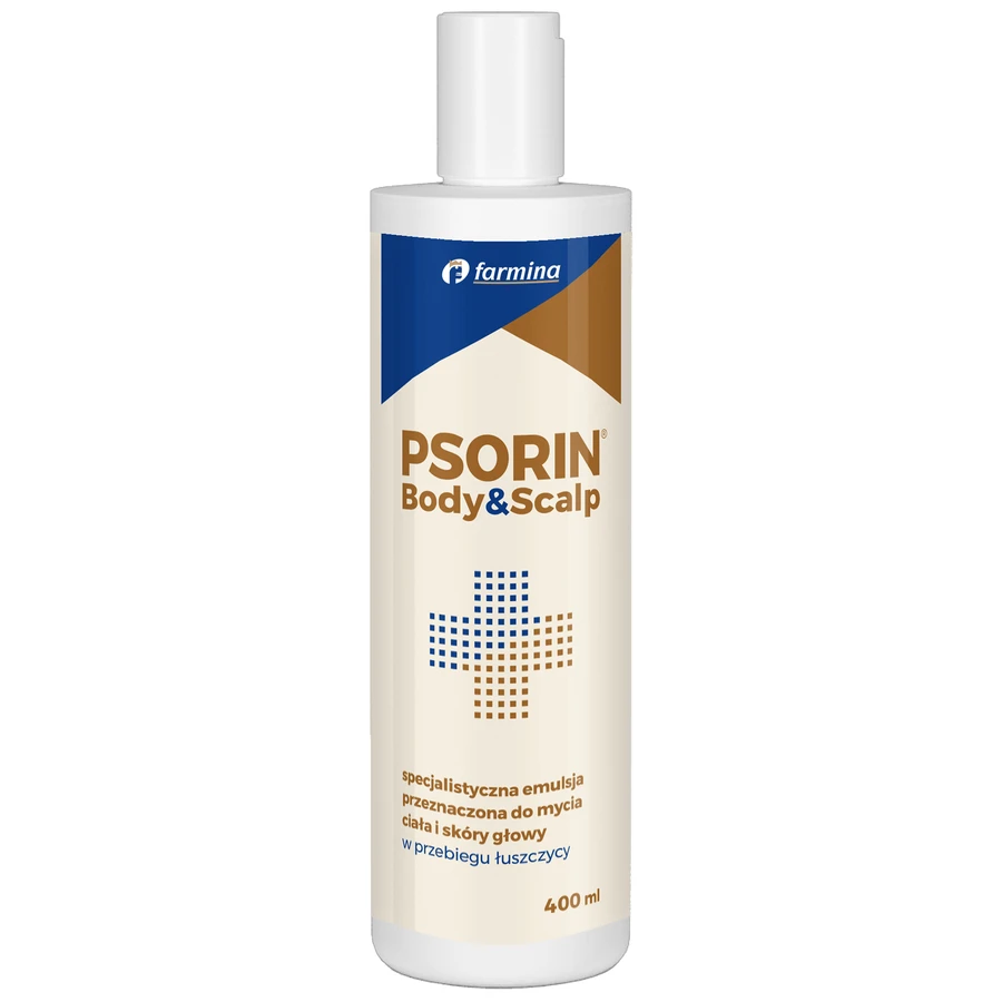 Psorin Body&Scalp, émulsion nettoyante spécialisée pour le psoriasis, 400 ml