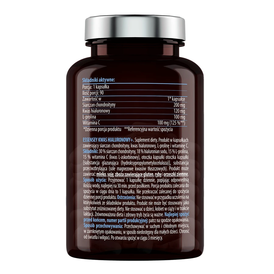Essensey Acido ialuronico+, 90 capsule