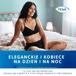 Tena Lady Pants Noir, saugfähige Slips, Größe M, 75-105 cm, Plus, 9 Stück