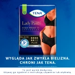 Tena Lady Pants Noir, saugfähige Slips, Größe M, 75-105 cm, Plus, 9 Stück