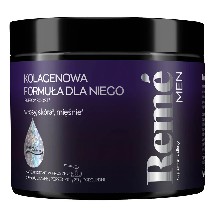 Reme Men Collagen Formula for Men, arôme de cassis, 150 g