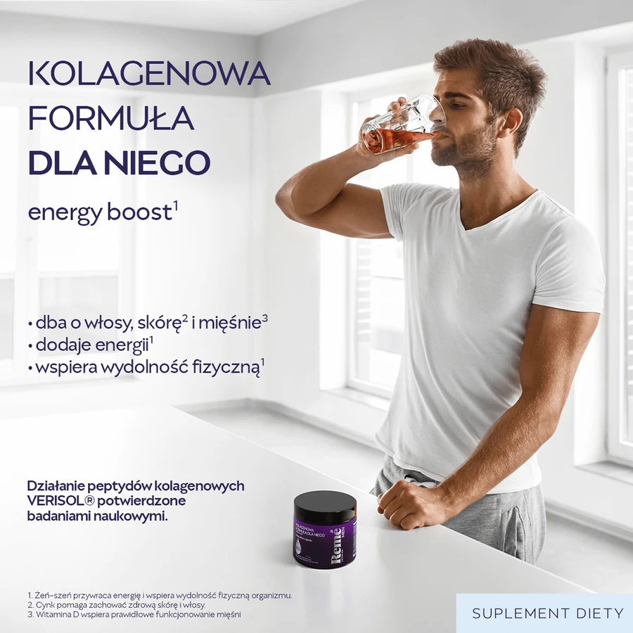 Reme Men Collagen Formula for Men, arôme de cassis, 150 g