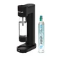 Dafi PushAir, aireador de agua, negro + botella, 0,7 l, 1 pieza