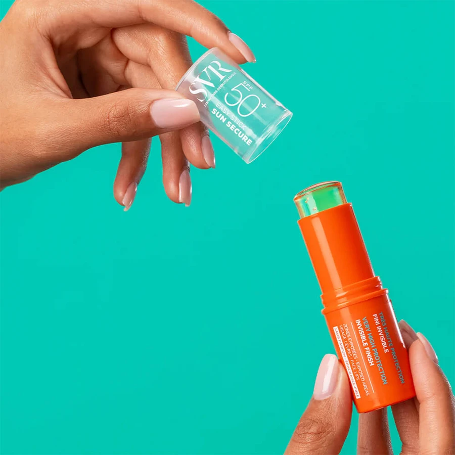 SVR Sun Secure Easy Stick, Schutzgel-Stift, SPF 50+, Nachfüllpackung, 10 g