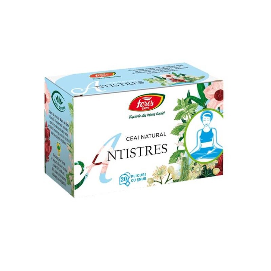 Té antiestrés, 20 bolsitas, Fares