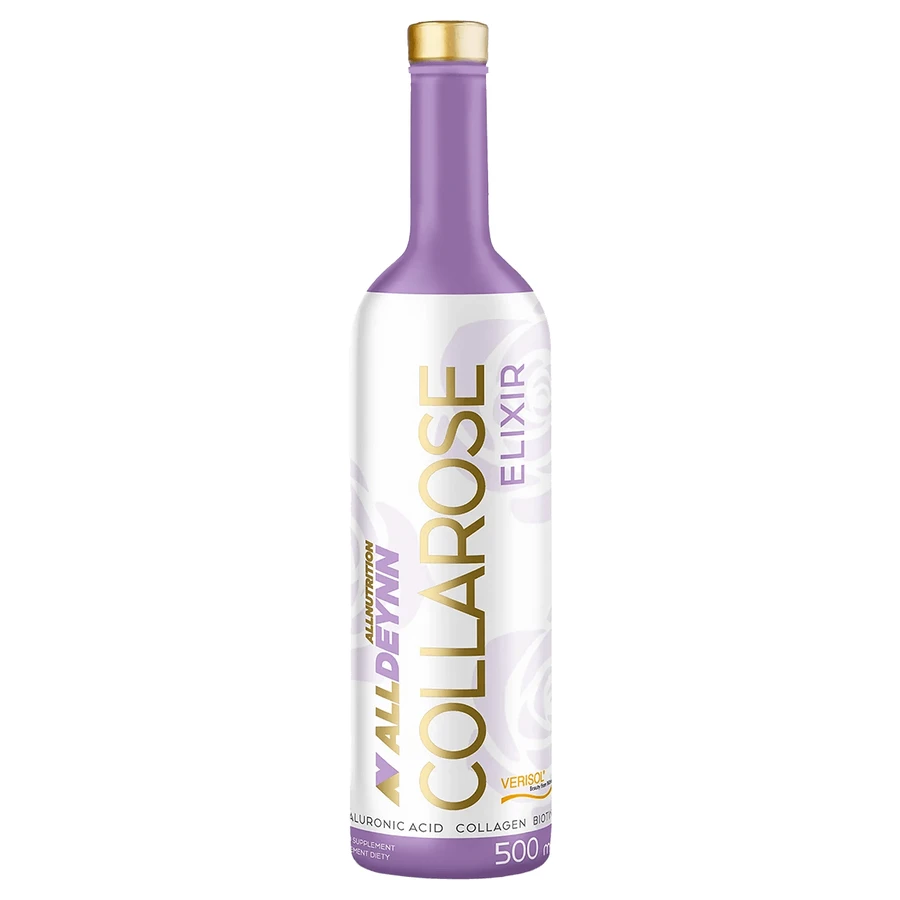 Allnutrition Alldeynn CollaRose Elixir, raspberry and strawberry flavor, 500 ml