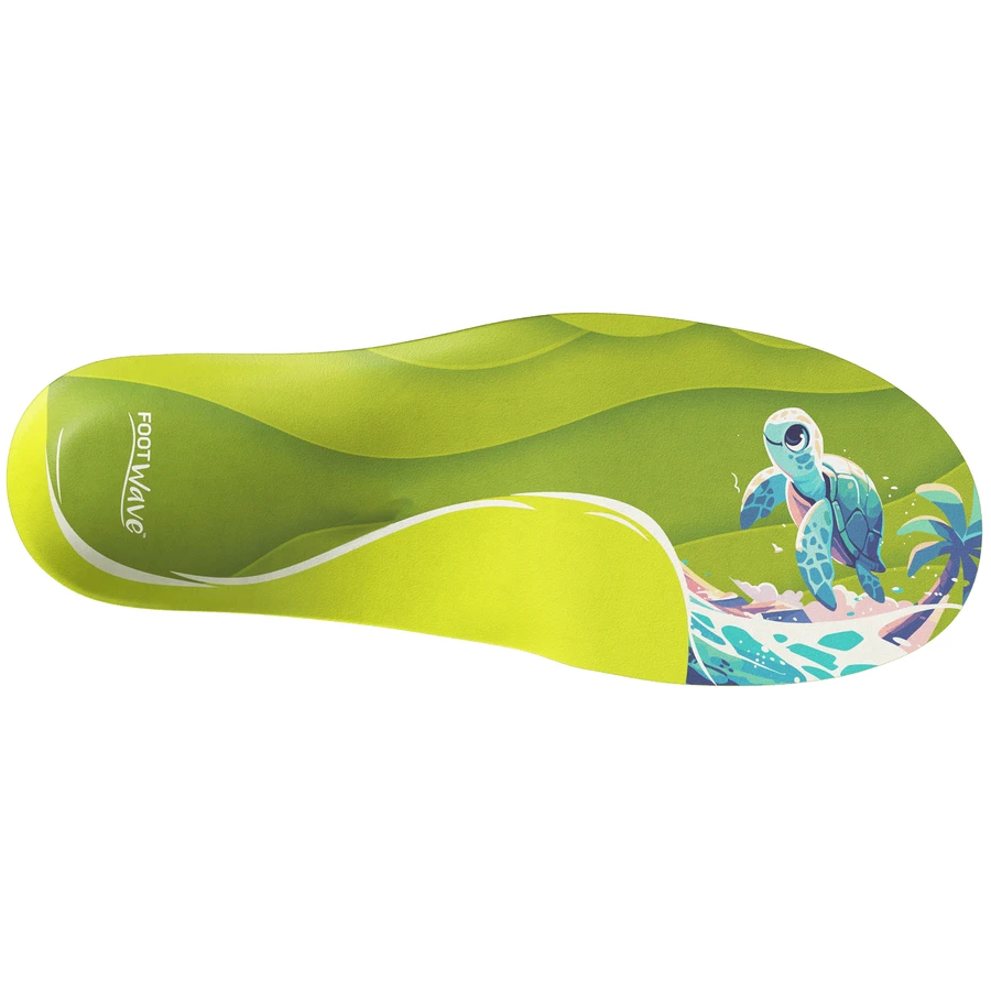 FootWave Kids, plantillas ortopédicas, pie y rodilla valgos, Niños Pequeños, 30-31, 1 par