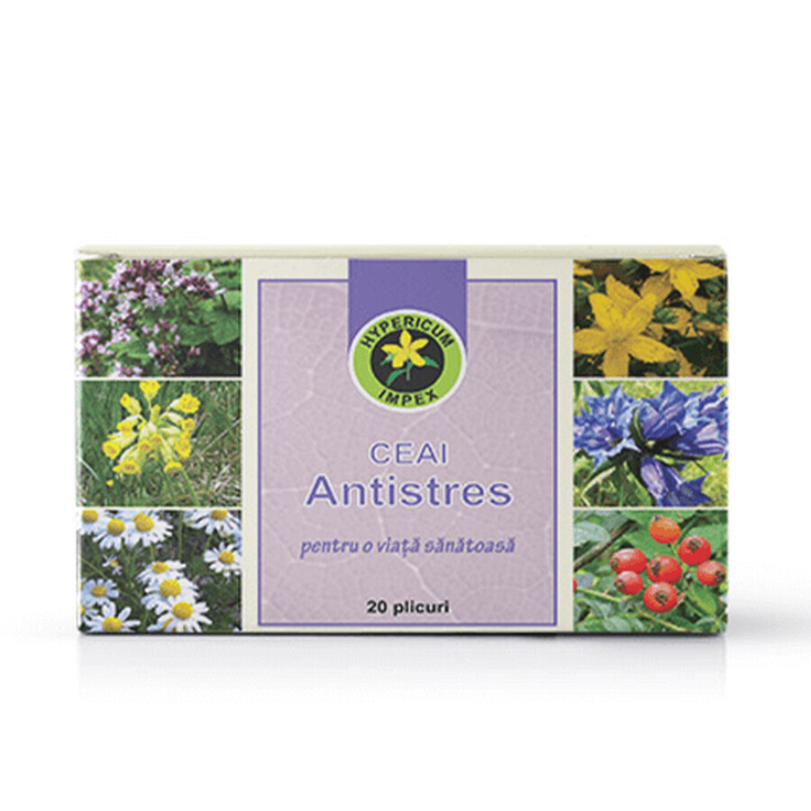 Té antiestrés, 20 bolsitas, Hipérico