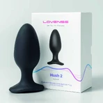 Lovense Hush 2, plug anal controlat prin aplicație, L