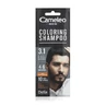 Champú matizador Cameleo Hombre, Castaño muy oscuro 3.1, 15 ml, Delia Cosmetics