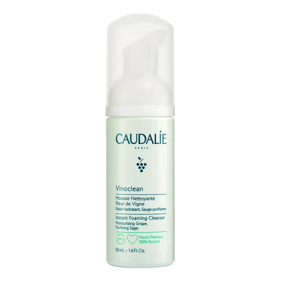 Caudalie Vinoclean, espuma limpiadora, 50 ml