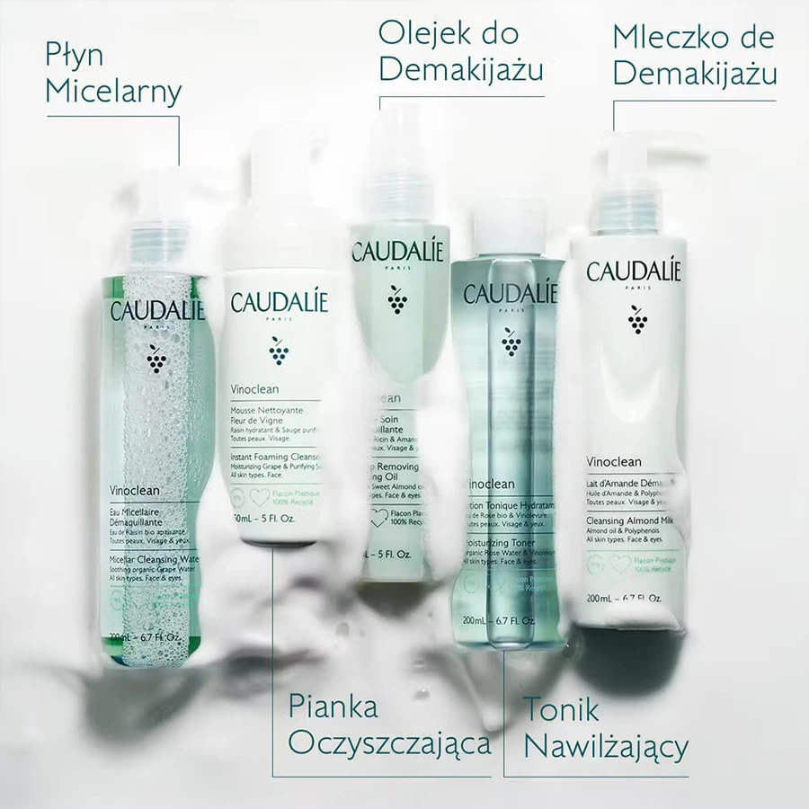 Caudalie Vinoclean, espuma limpiadora, 50 ml
