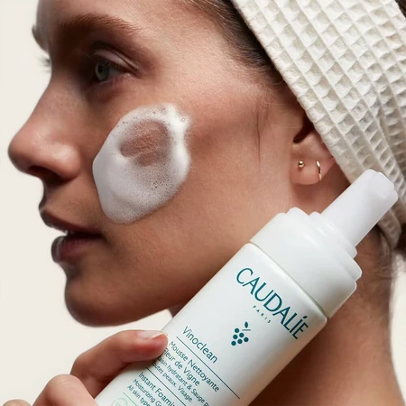 Caudalie Vinoclean, espuma limpiadora, 50 ml