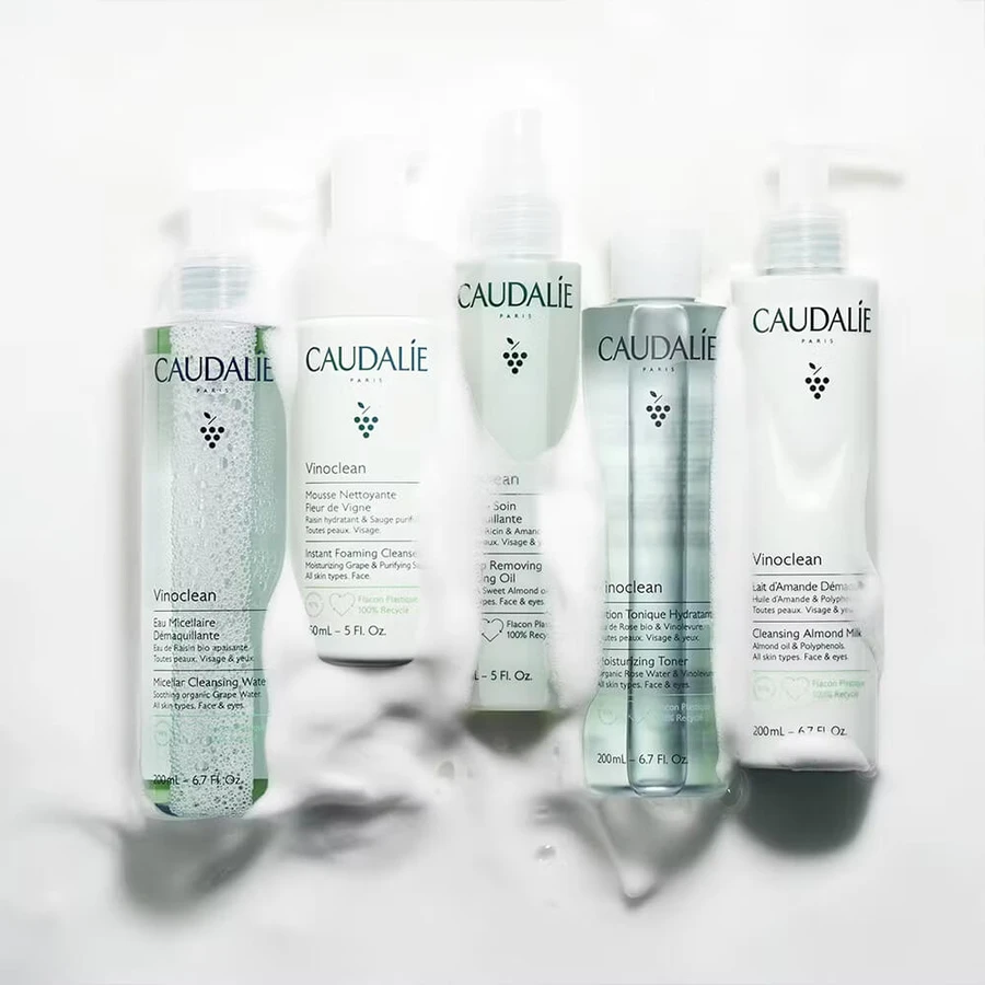 Caudalie Vinoclean, espuma limpiadora, 50 ml