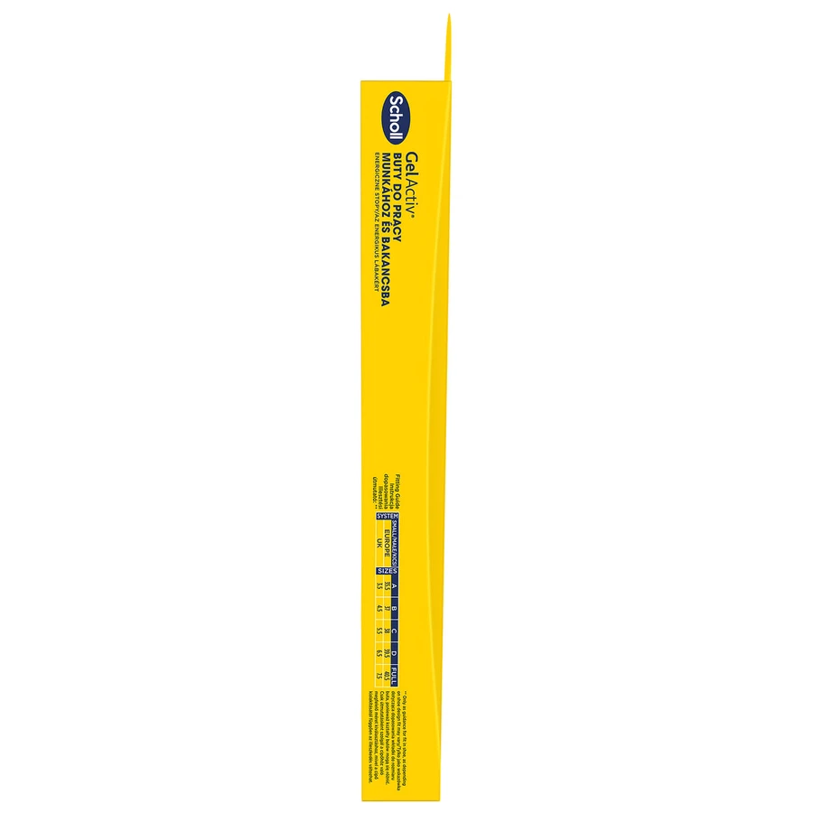 Scholl GelActiv, Schuheinlagen, für Arbeit, Größe S 35.5-40.5, 2 Stück