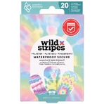 Wild Stripes Waterproof, tiritas, arco iris, impermeables, 20 unidades
