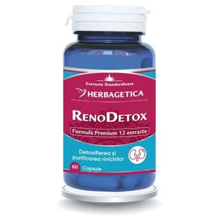 Renodetox, 60 capsule, Herbagetica