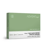 Test rapide 4 en 1 pour les infections urinaires, 1 boîte x 2 tests, Advent Life