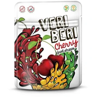 Jeleuri din fructe cu aroma de cirese, 50 g, Veri Beri