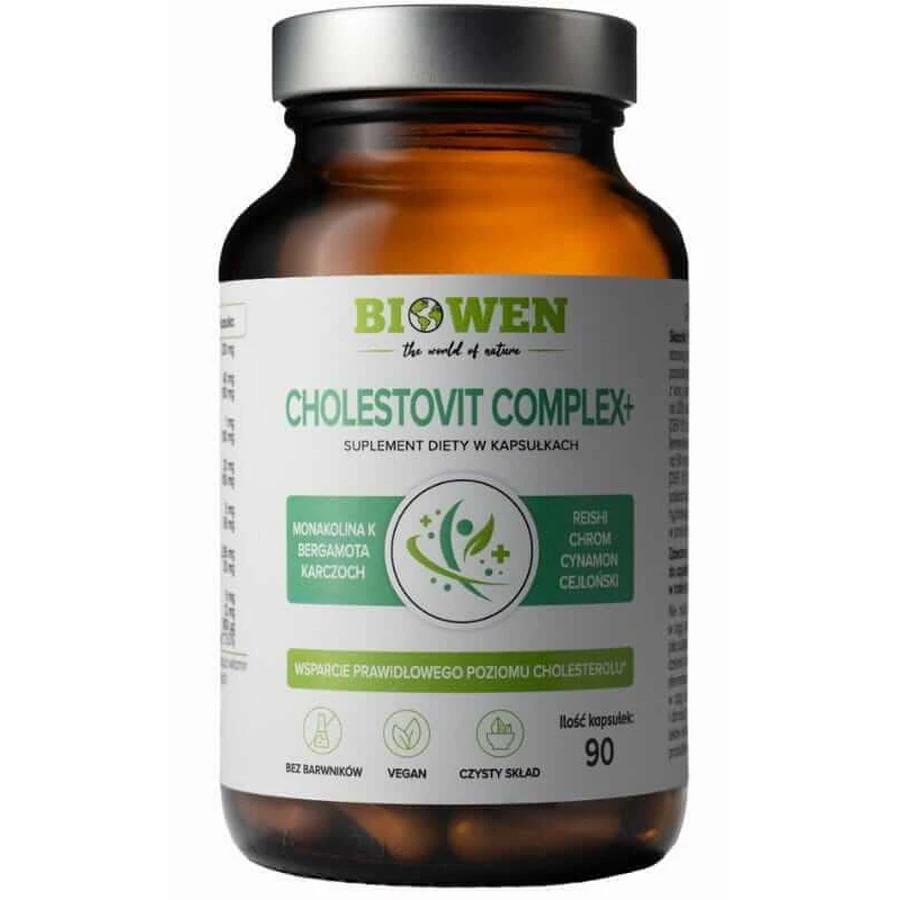 Cholestovit Complex+ 90 cápsulas Biowen