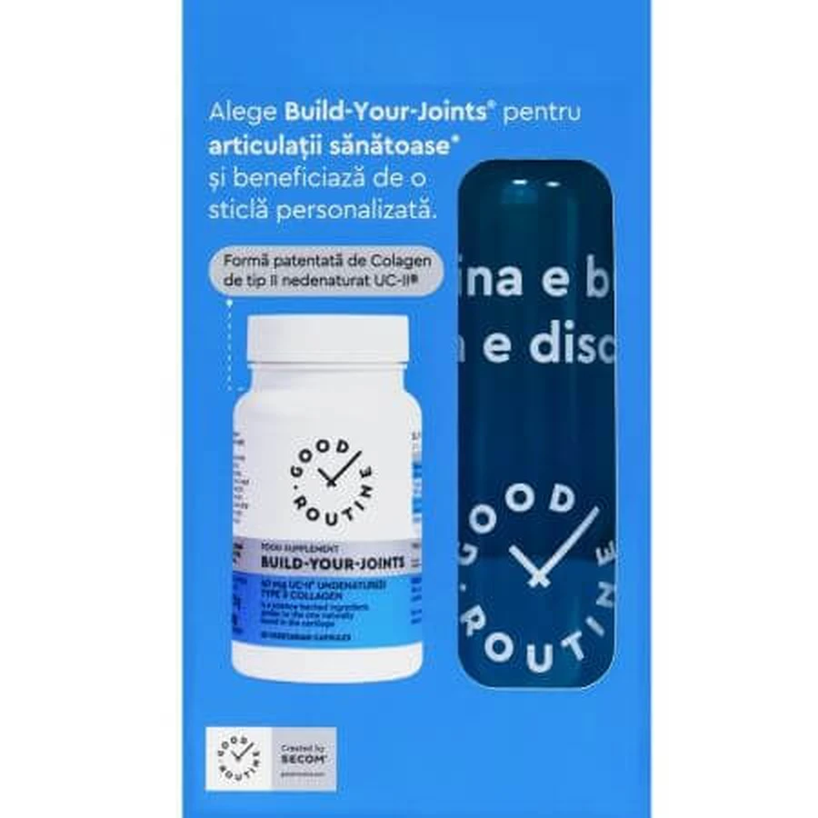 Build Your Joints Pack 30 gélules + flacon, Good Routine
