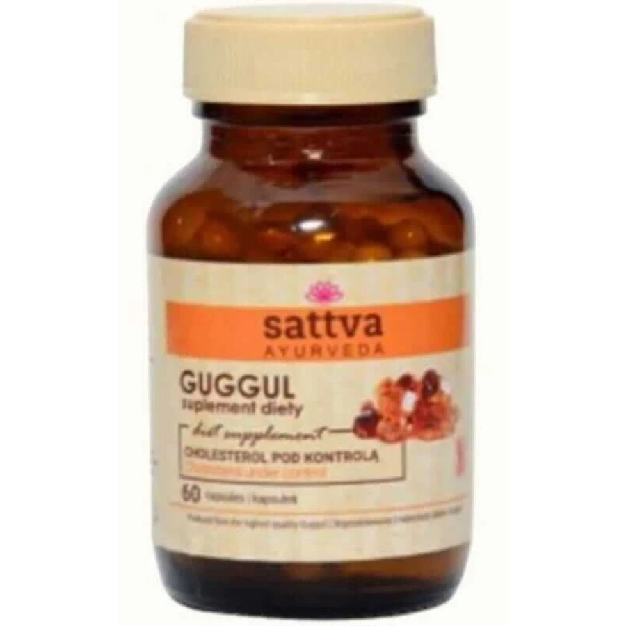Guggul 60 capsule Sattva Ayurveda