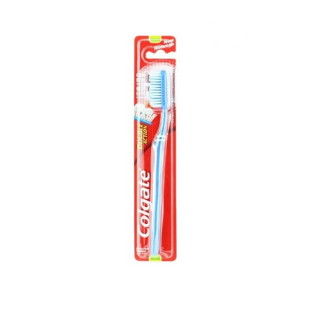 Brosse à dents double action, différentes couleurs, Colgate