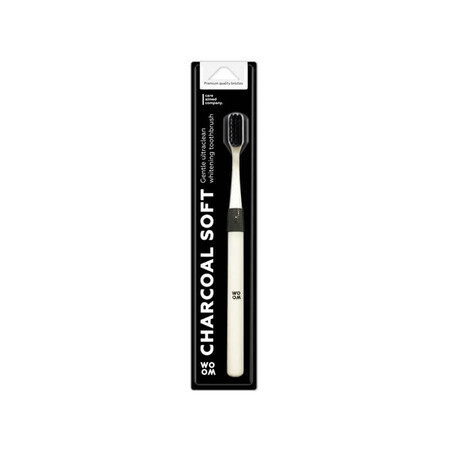 Periuta de dinti Charcoal Soft, Woom