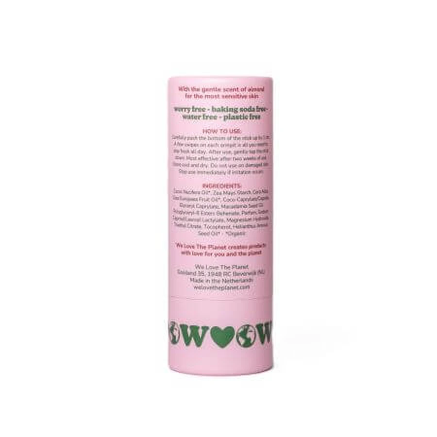 Deodorant stick Soft Almond, 40 g, We Love The Planet