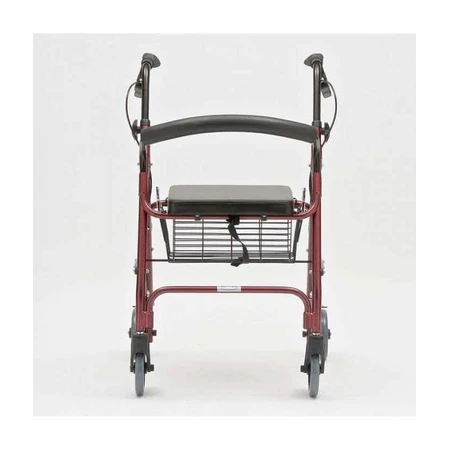 DrHappy JL966LH Rollator Plegable de 4 Ruedas con 4 Ruedas, Freno, Asiento y Cesta, Acero DrHappy JL966LH