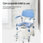 Scaun cu Rotile si WC potrivit si pentru Cabina Duș Dr. Happy JLC00303