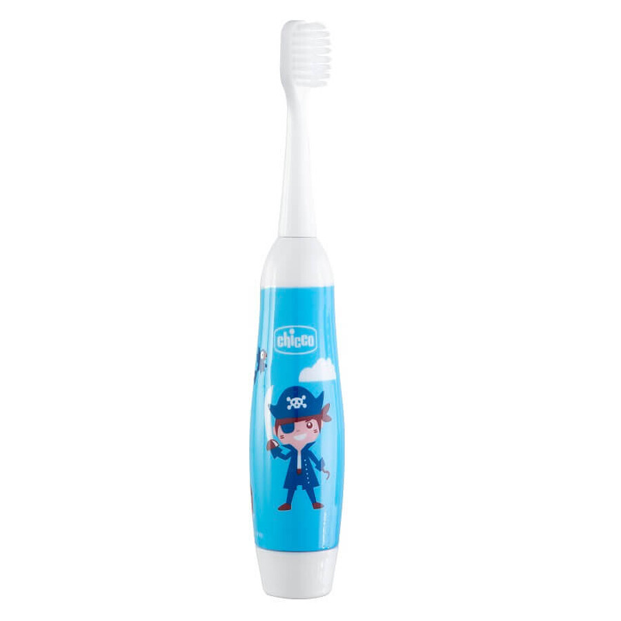 Cepillo de dientes eléctrico para niños, azul, +3 años, Chicco