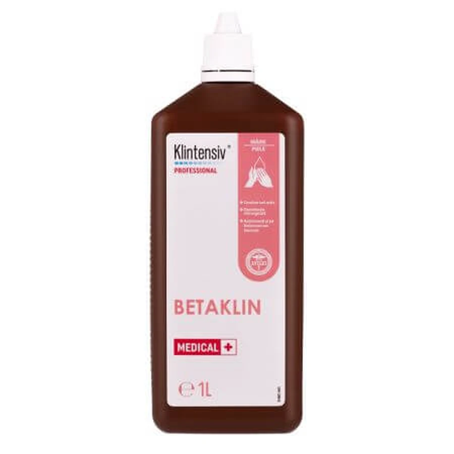 Betadine Betaklin soluzione disinfettante, 1000 ml, Klintensiv