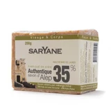 Auténtico jabón de Alepo con aceite de laurel 35%, 190 g, Saryane