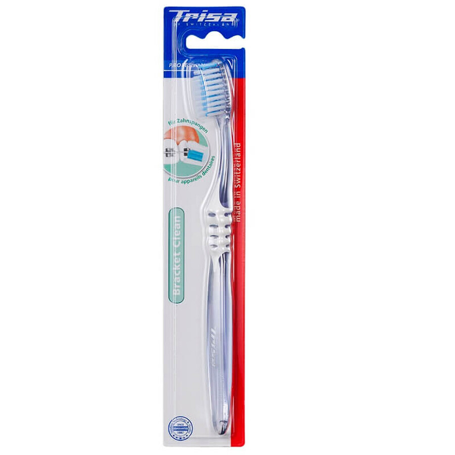 Brosse à dents orthodontique Bracket Clean, Trisa