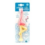 Brosse à dents pour enfants Flamingo, 1-4 ans, Dr. Browns