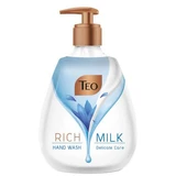 Jabón líquido de manos Rich Milk, Delicate Care, 400 ml, Teo