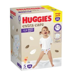 Pañales Extra Care, nº 5, 12-17 kg, 68 uds, Huggies