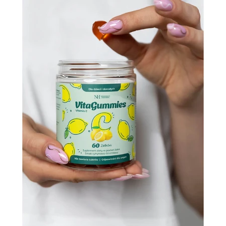 Noble Health VitaGummies Vitamina C, sabor lima-limón, 60 unidades