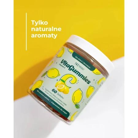 Noble Health VitaGummies Vitamina C, sabor lima-limón, 60 unidades