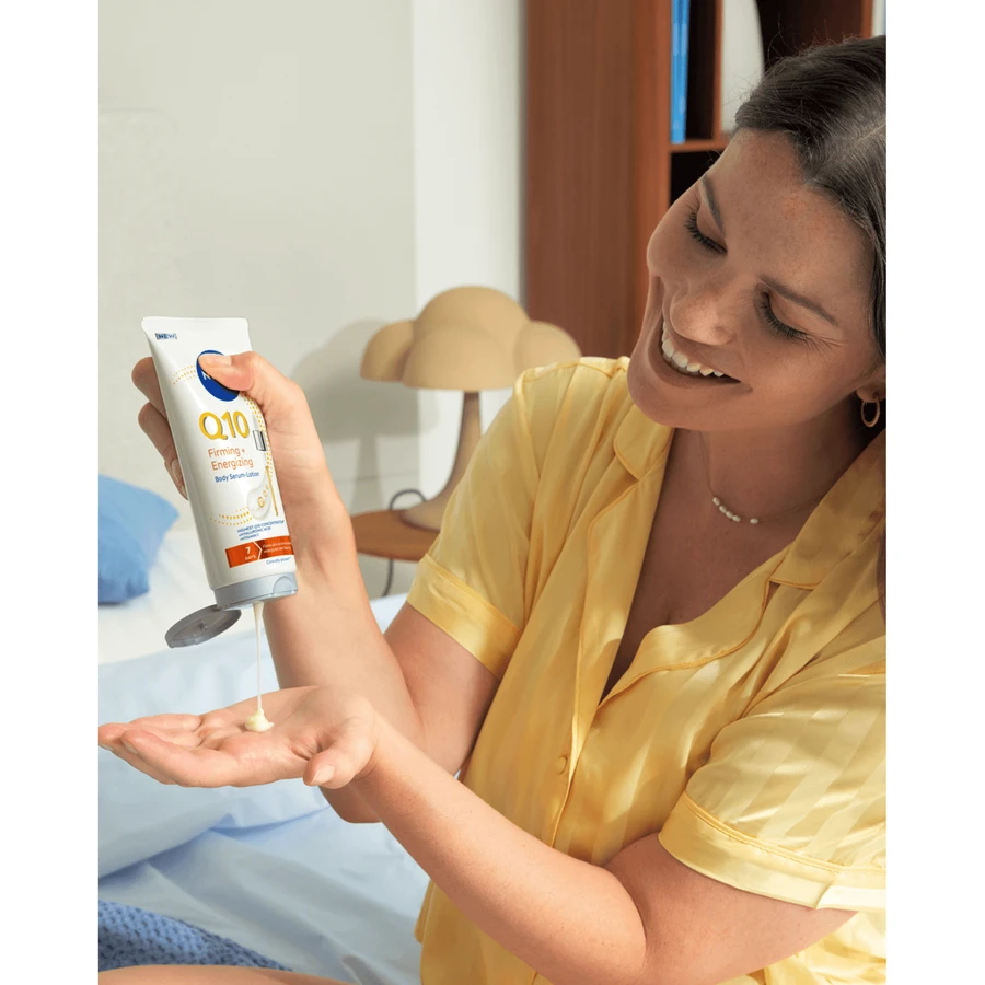 Nivea Q10, Körperserum-Balsam, straffend + energiespendend, 200 ml