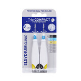 Interdental brush triocompact mix Black Very Narrowx2, Elgydium