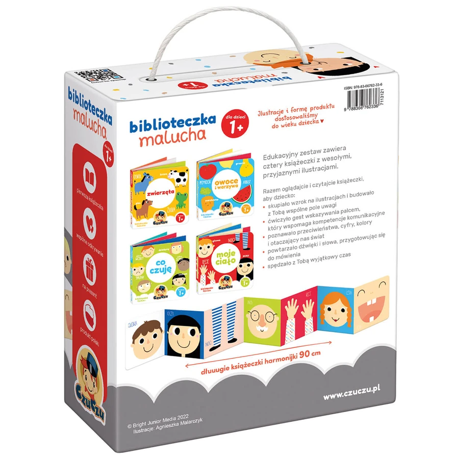 Set Bebilon Advance Pronutra 3 Junior, fórmula láctea nutritiva, a partir de 1 año, 3 x 1000 g + CzuCzu Biblioteca del niño pequeño, 4 libros para niños, a partir de 12 meses gratis