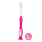 Chicco Spazzolino da Denti 3-6 Anni Rosa o Fucsia, 1 Pezzo