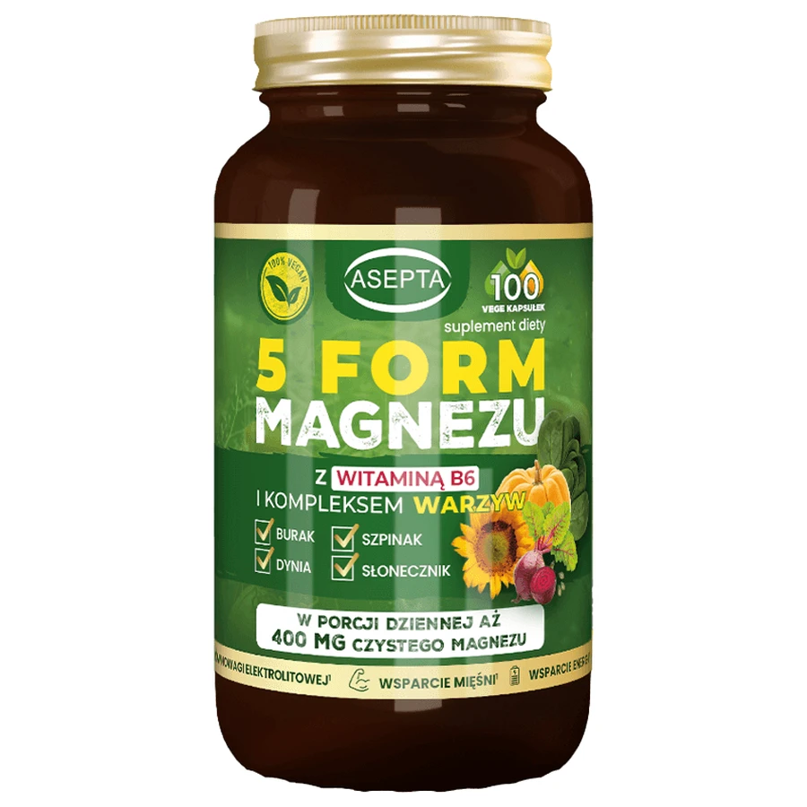 Magnezu 5 Form, 100 kapsułek: ceny i cechy