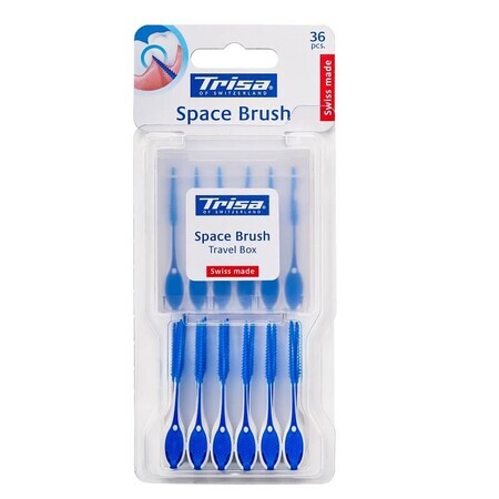 Periute interdentare Space Brush, 36 buc, Trisa