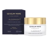 Sensum Mare Algomask, masque de nuit hydrostabilisant et régénérant en crème avec action anti-âge, 50 ml