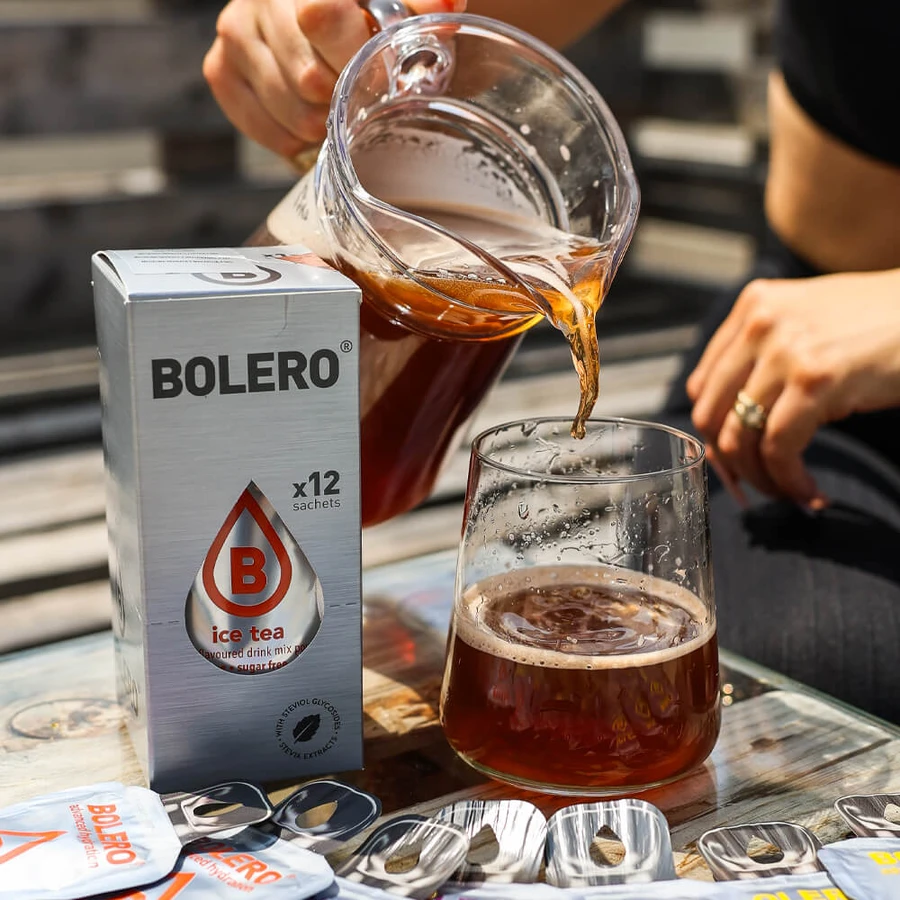 Bolero Ice Tea Peach, drank in poedervorm, 8 g