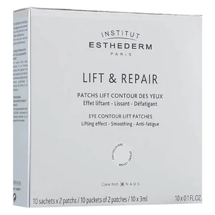 Esthederm Lift & Repair, Eye Contour Lift Patches, lifting eye patches, 10 sachets